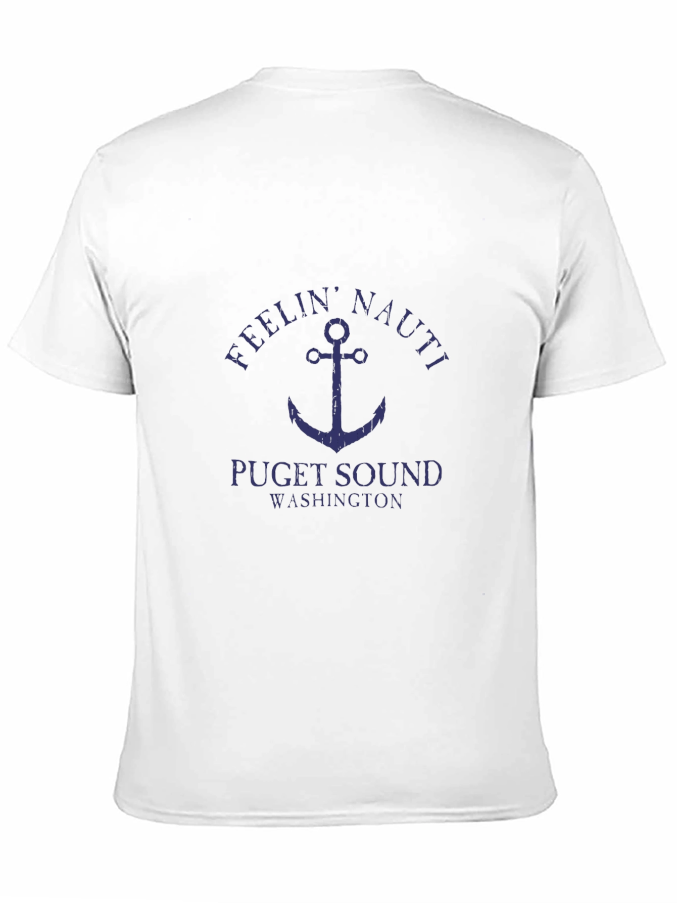 Feelin Nauti Puget Sound Anchor Graphic Tee