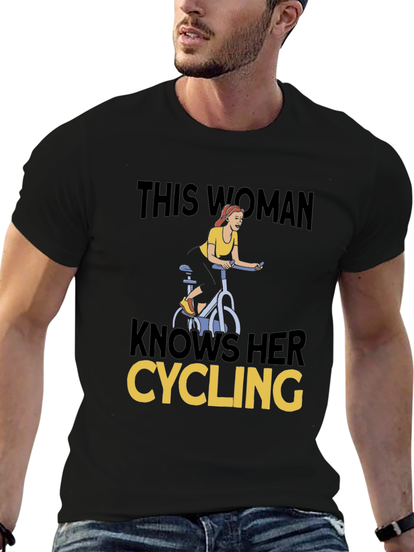 Cycling Womans T-Shirt: Stylish Activewear