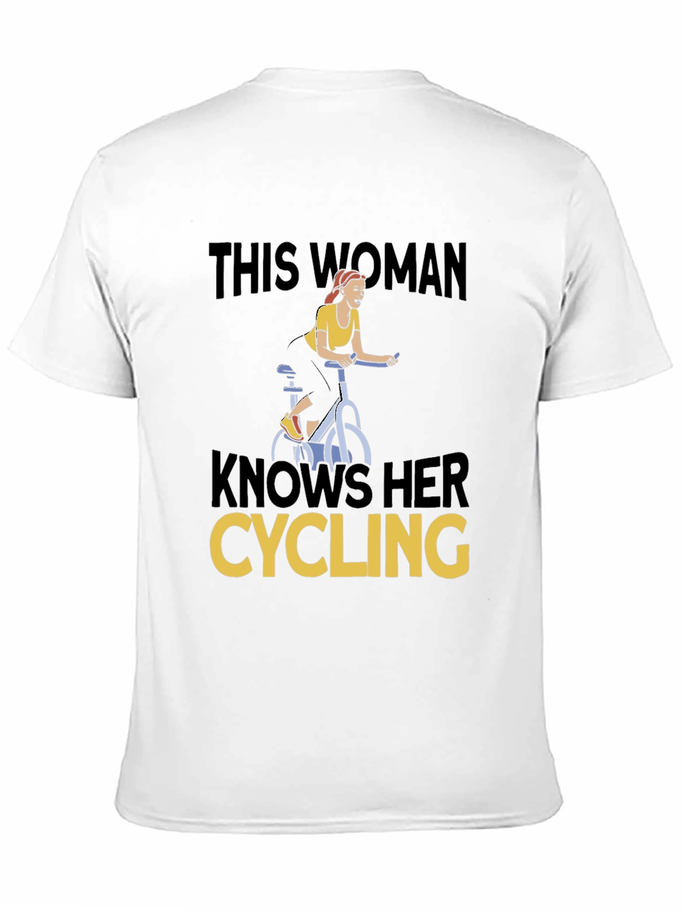 Cycling Womans T-Shirt: Stylish Activewear