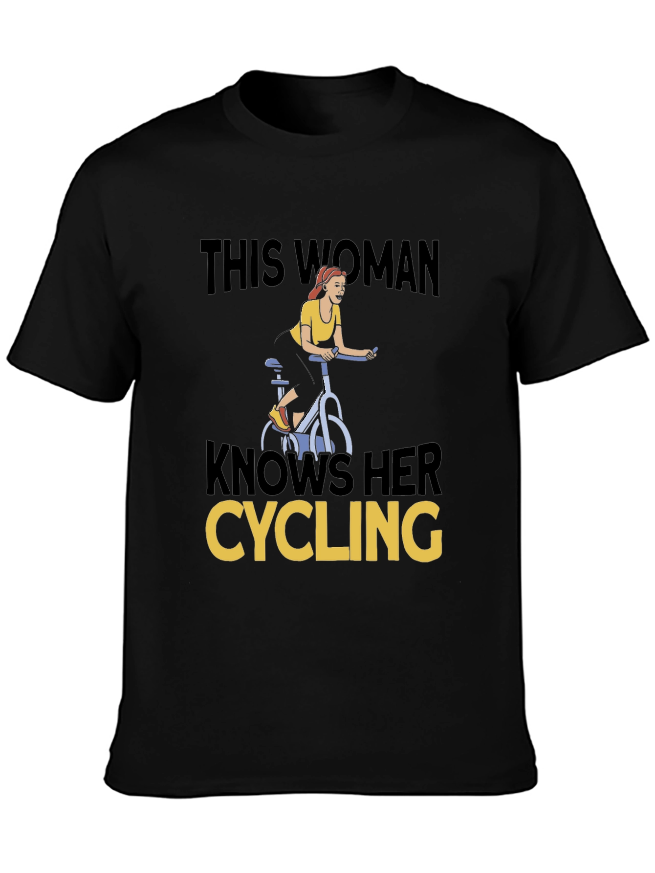 Cycling Womans T-Shirt: Stylish Activewear