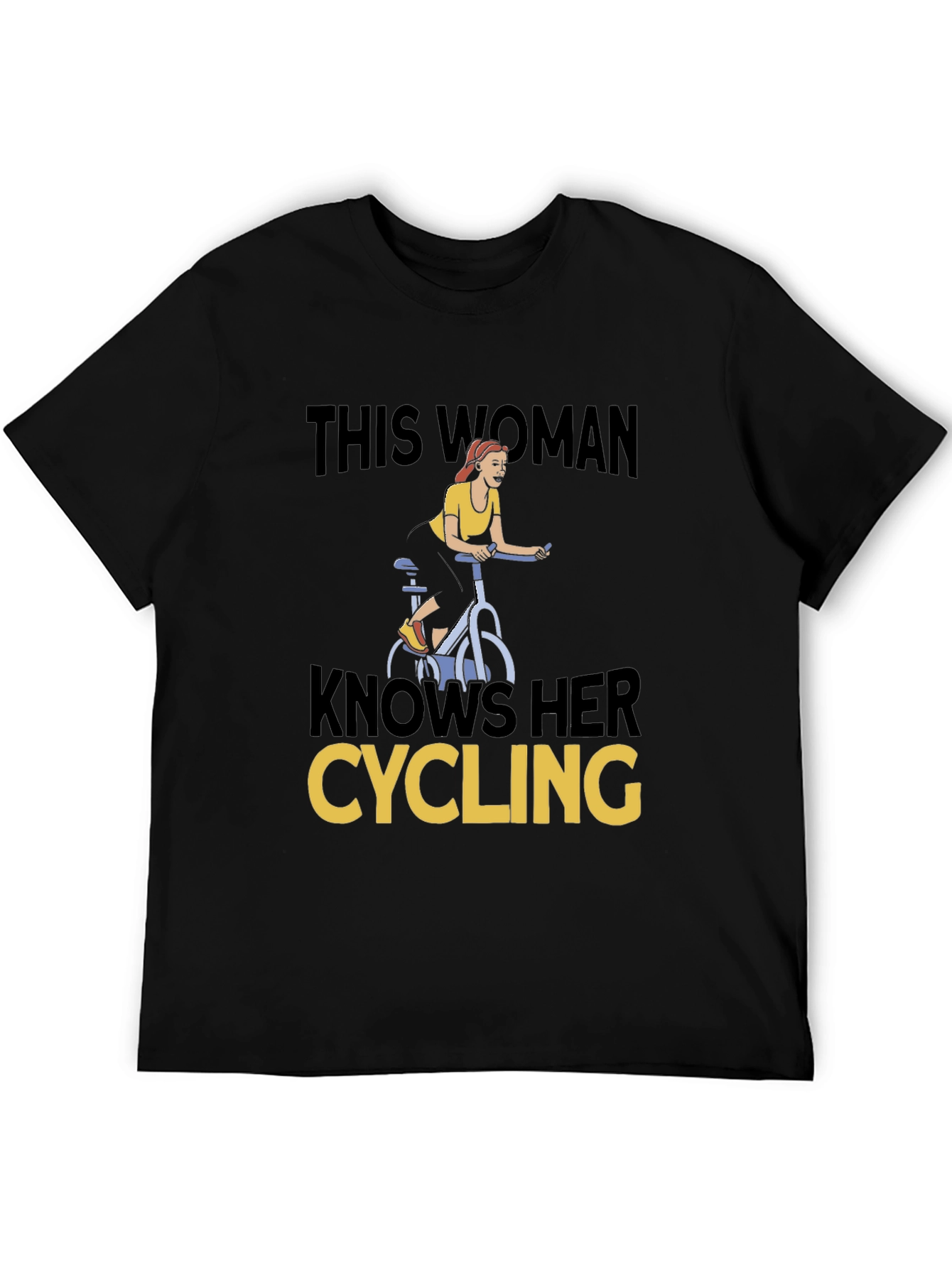Cycling Womans T-Shirt: Stylish Activewear