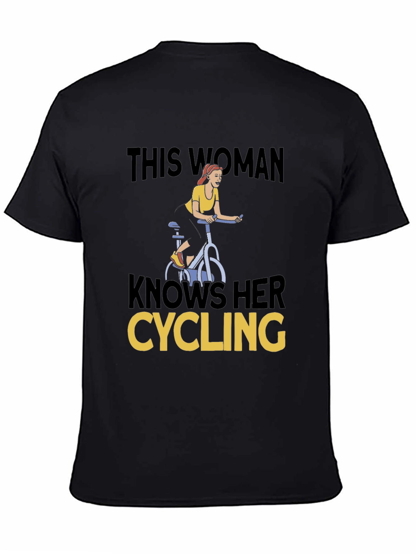 Cycling Womans T-Shirt: Stylish Activewear