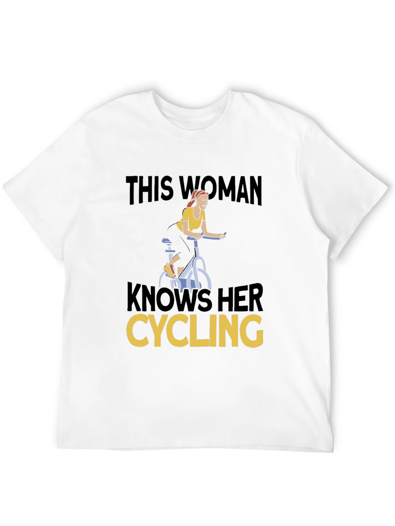 Cycling Womans T-Shirt: Stylish Activewear