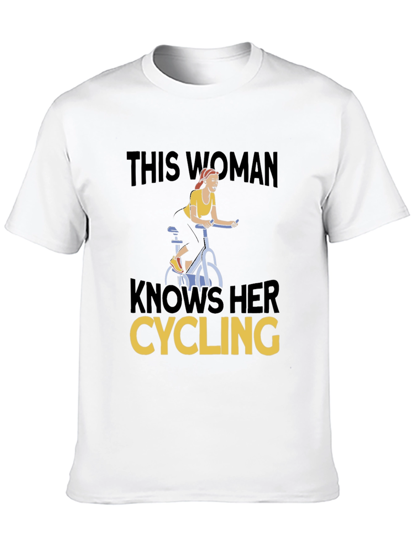Cycling Womans T-Shirt: Stylish Activewear