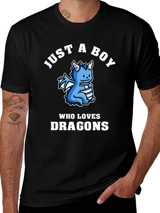 Boys Dragon Lover T-Shirt