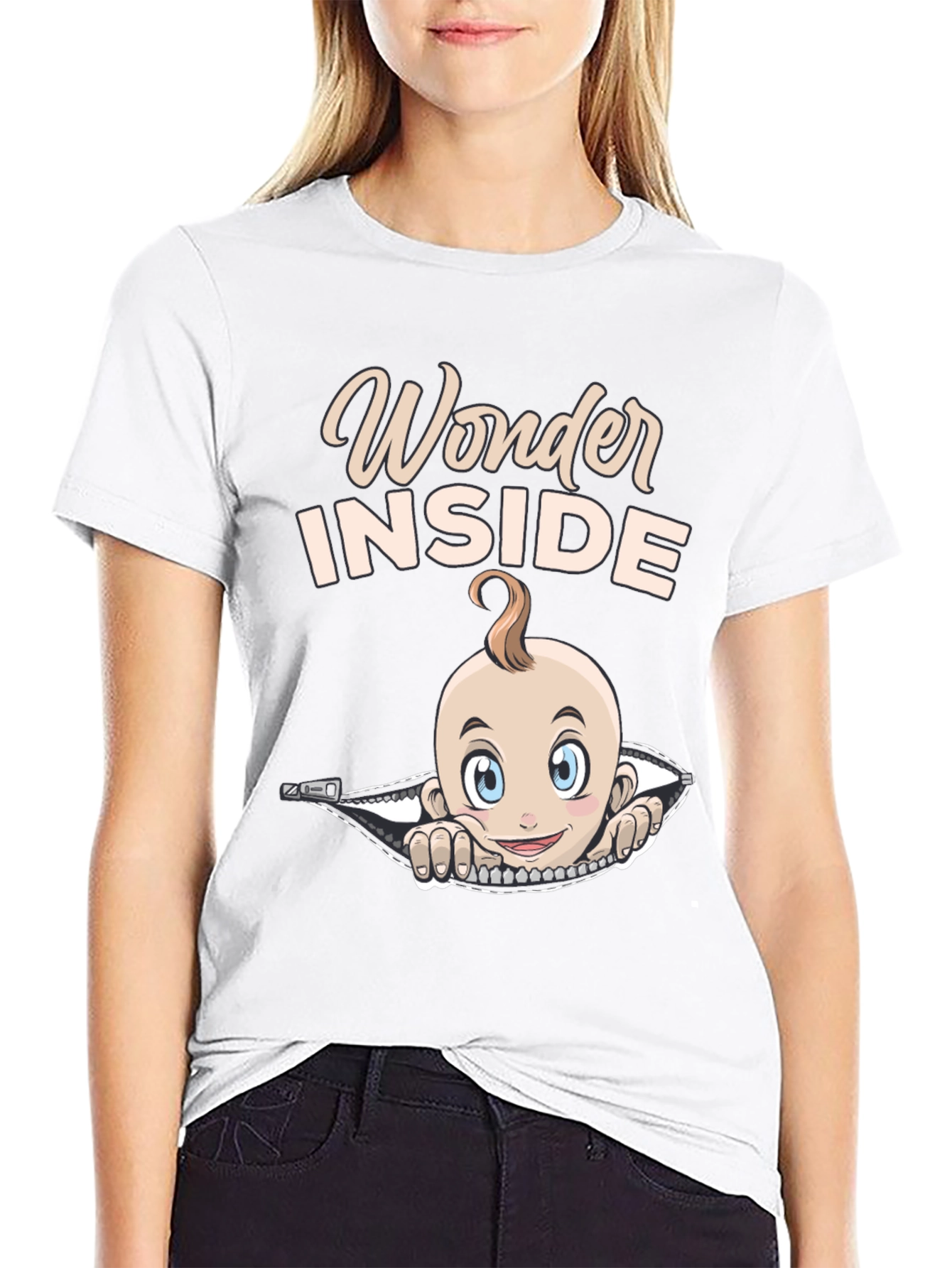 Wonder Inside Baby Bump Maternity Shirt