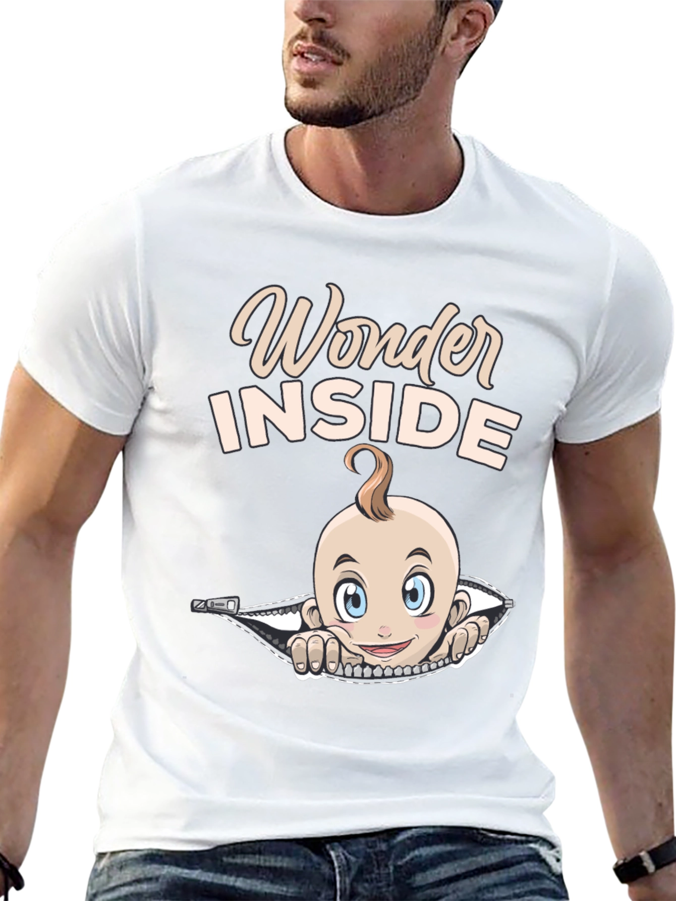 Wonder Inside Baby Bump Maternity Shirt