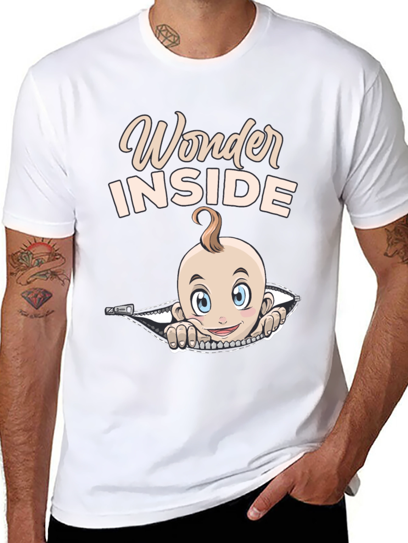 Wonder Inside Baby Bump Maternity Shirt