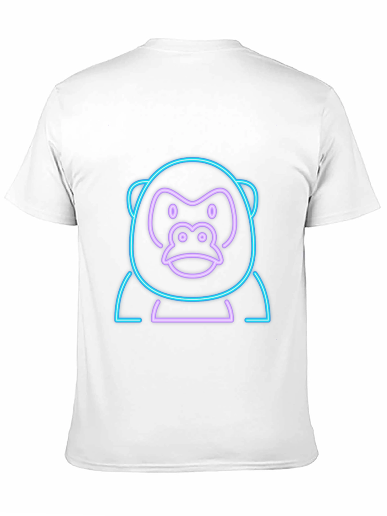 Neon Gorilla Graphic Tee - Black