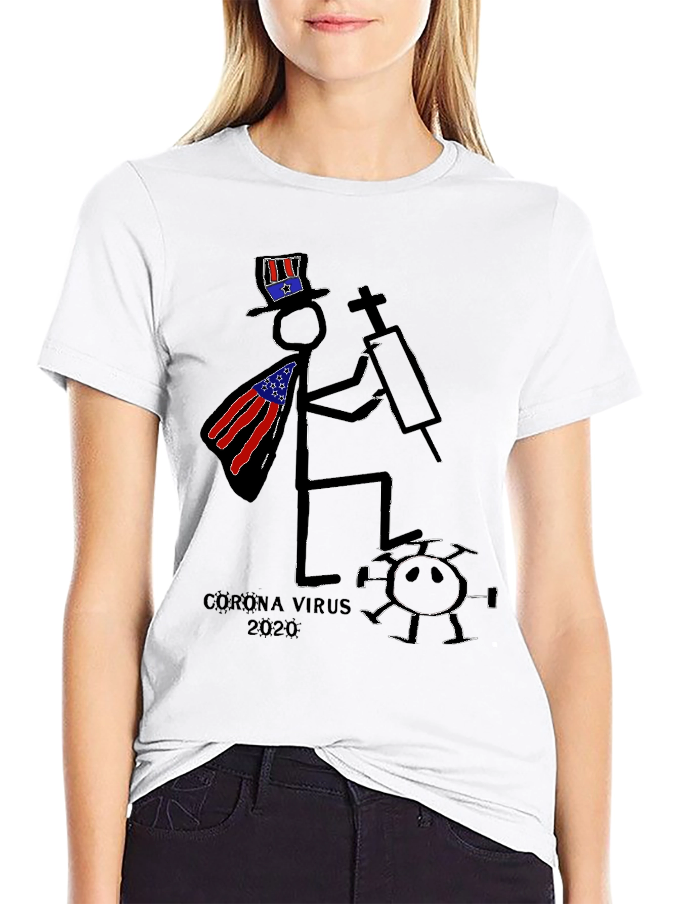 Satirical Corona Virus T-Shirt