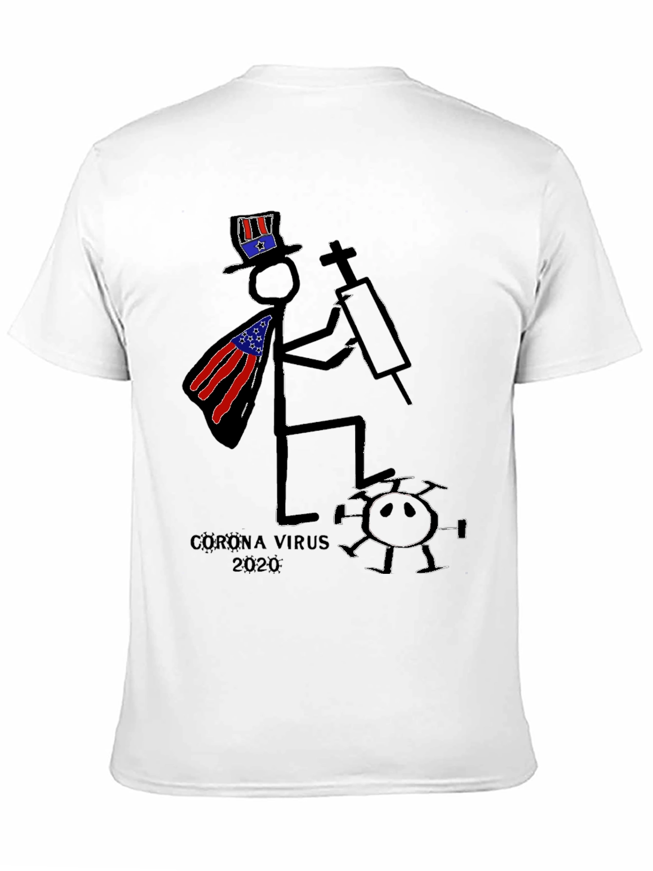 Satirical Corona Virus T-Shirt