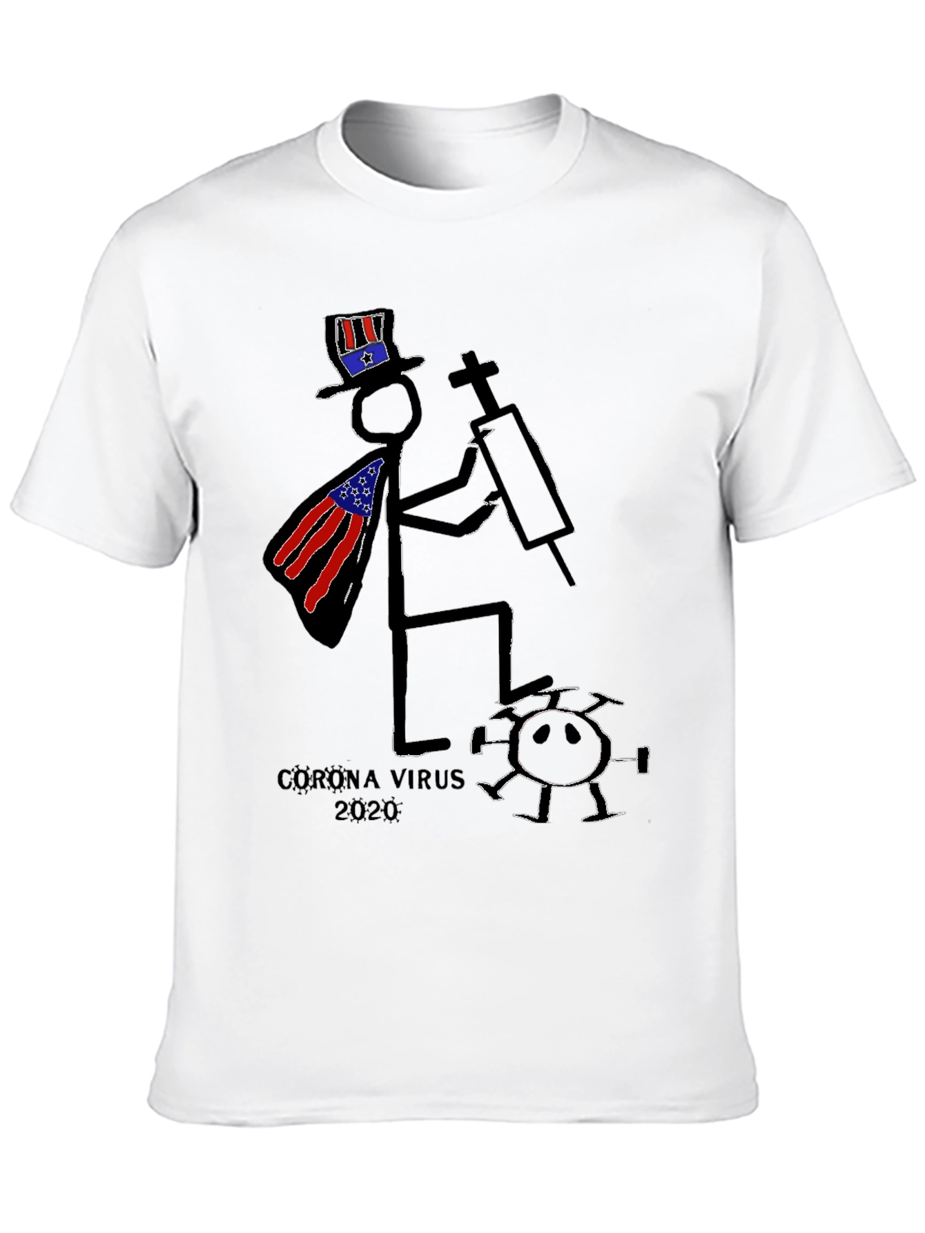 Satirical Corona Virus T-Shirt