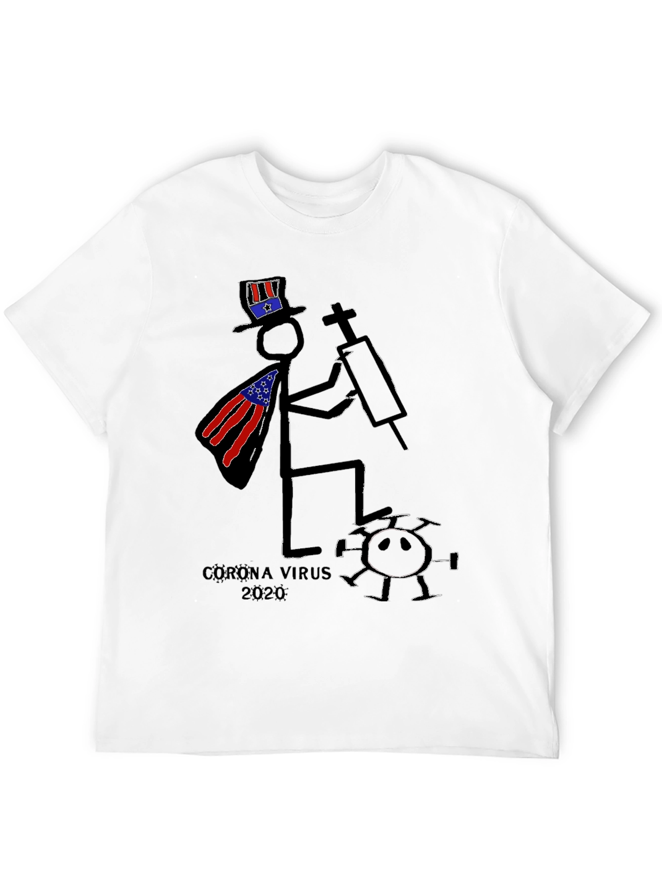 Satirical Corona Virus T-Shirt