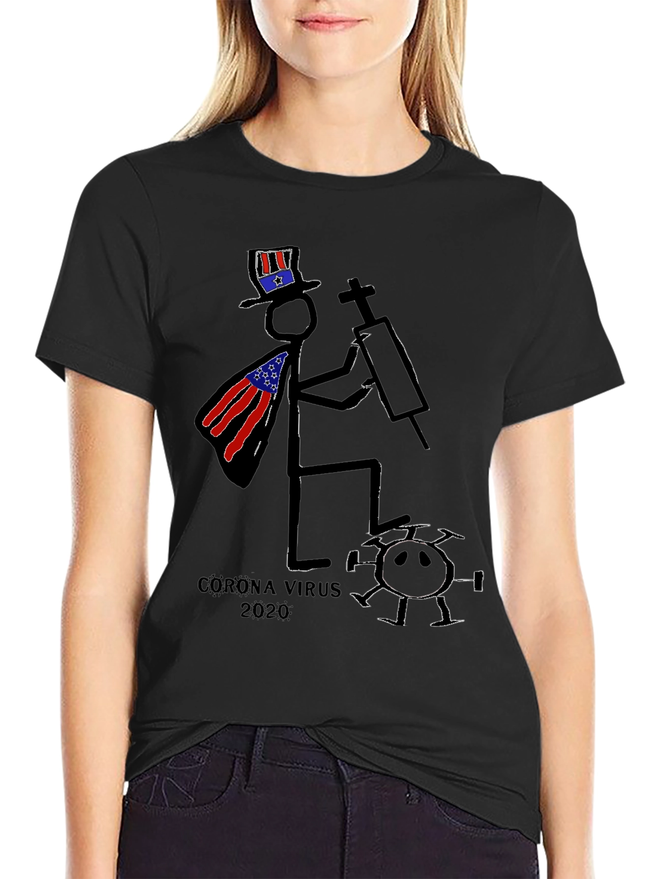 Satirical Corona Virus T-Shirt