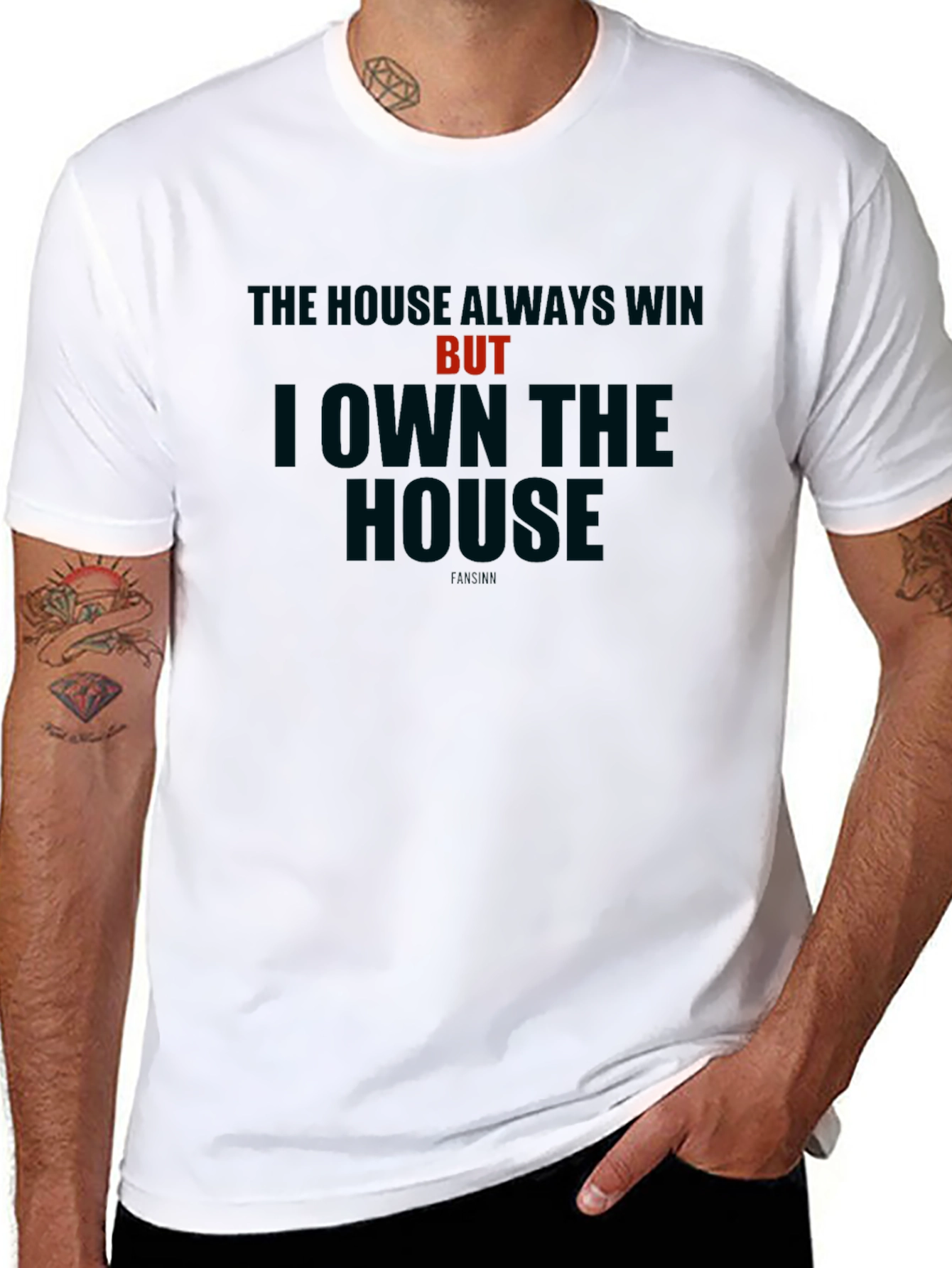 The House Always Wins - Graphic T-Shirt