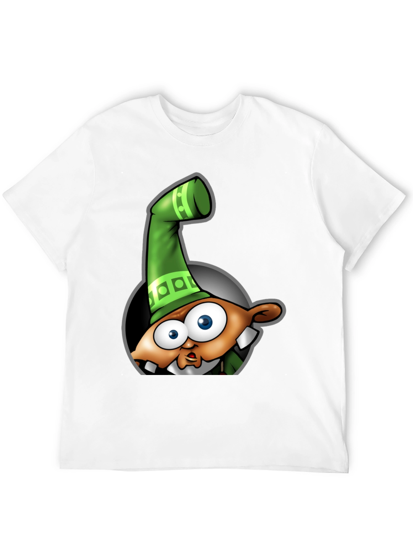 Cartoon Elf Graphic T-Shirt