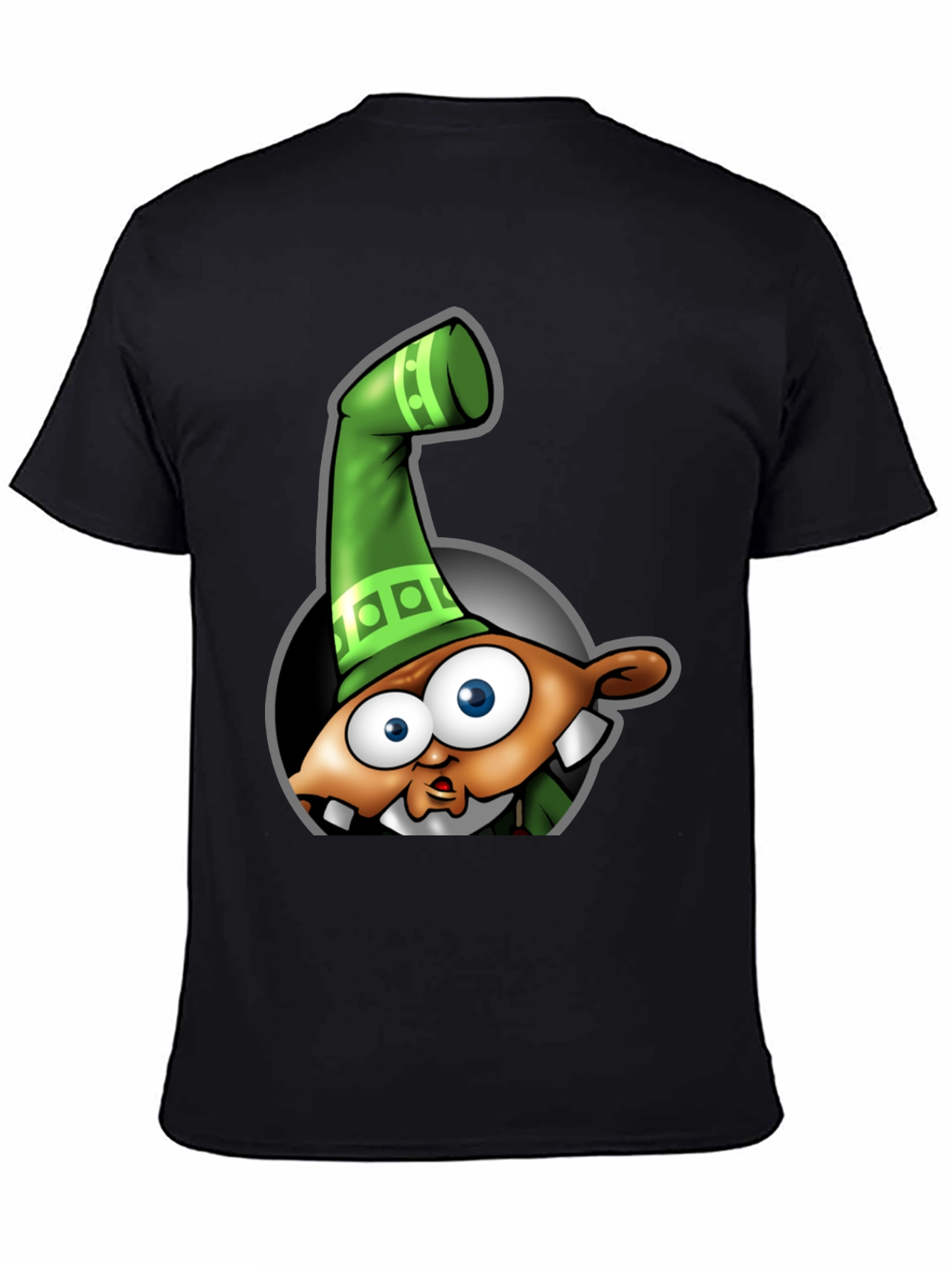 Cartoon Elf Graphic T-Shirt