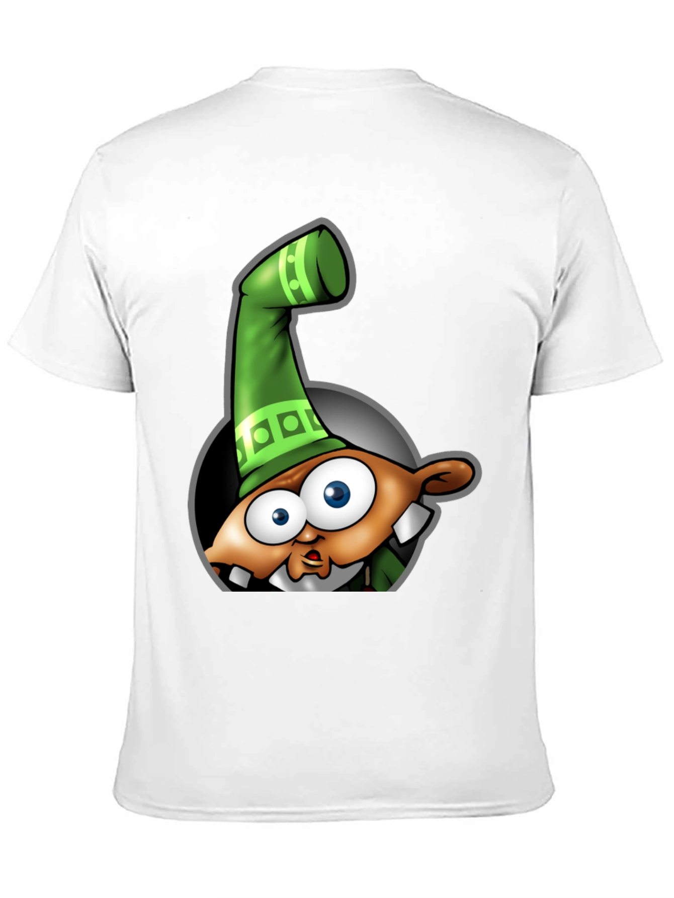 Cartoon Elf Graphic T-Shirt