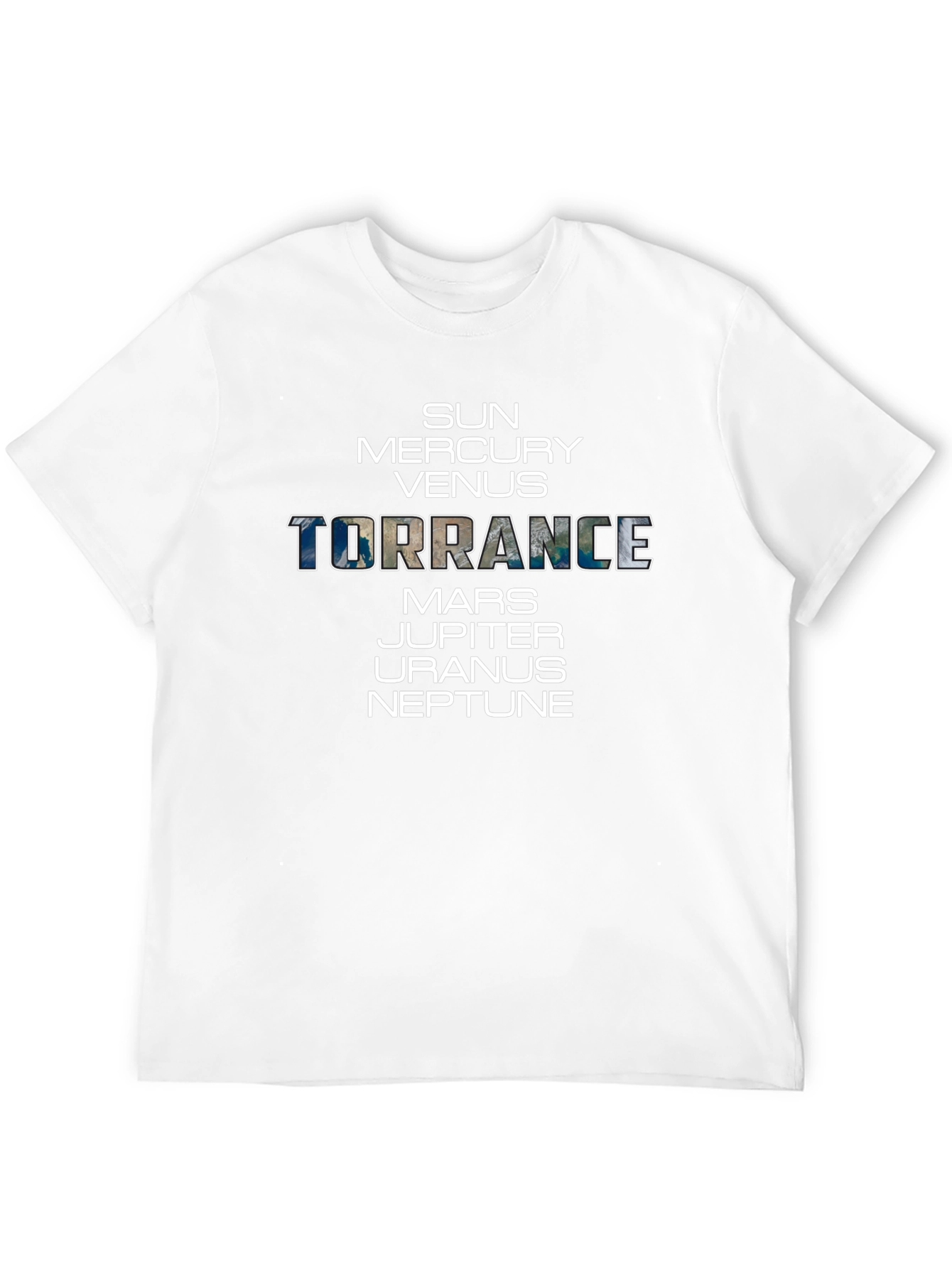 Planets Torrance Graphic T-Shirt