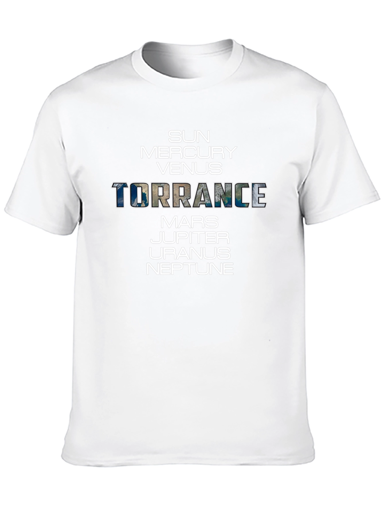 Planets Torrance Graphic T-Shirt