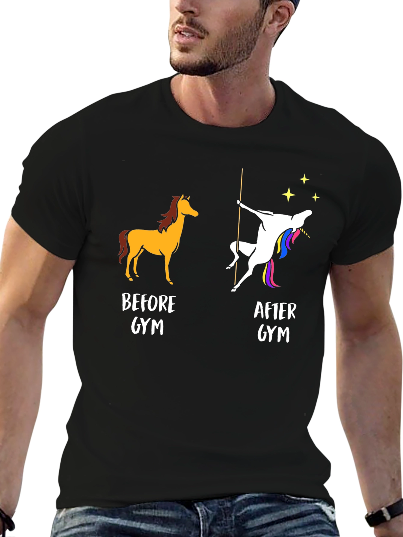 Before and After Gym T-Shirt