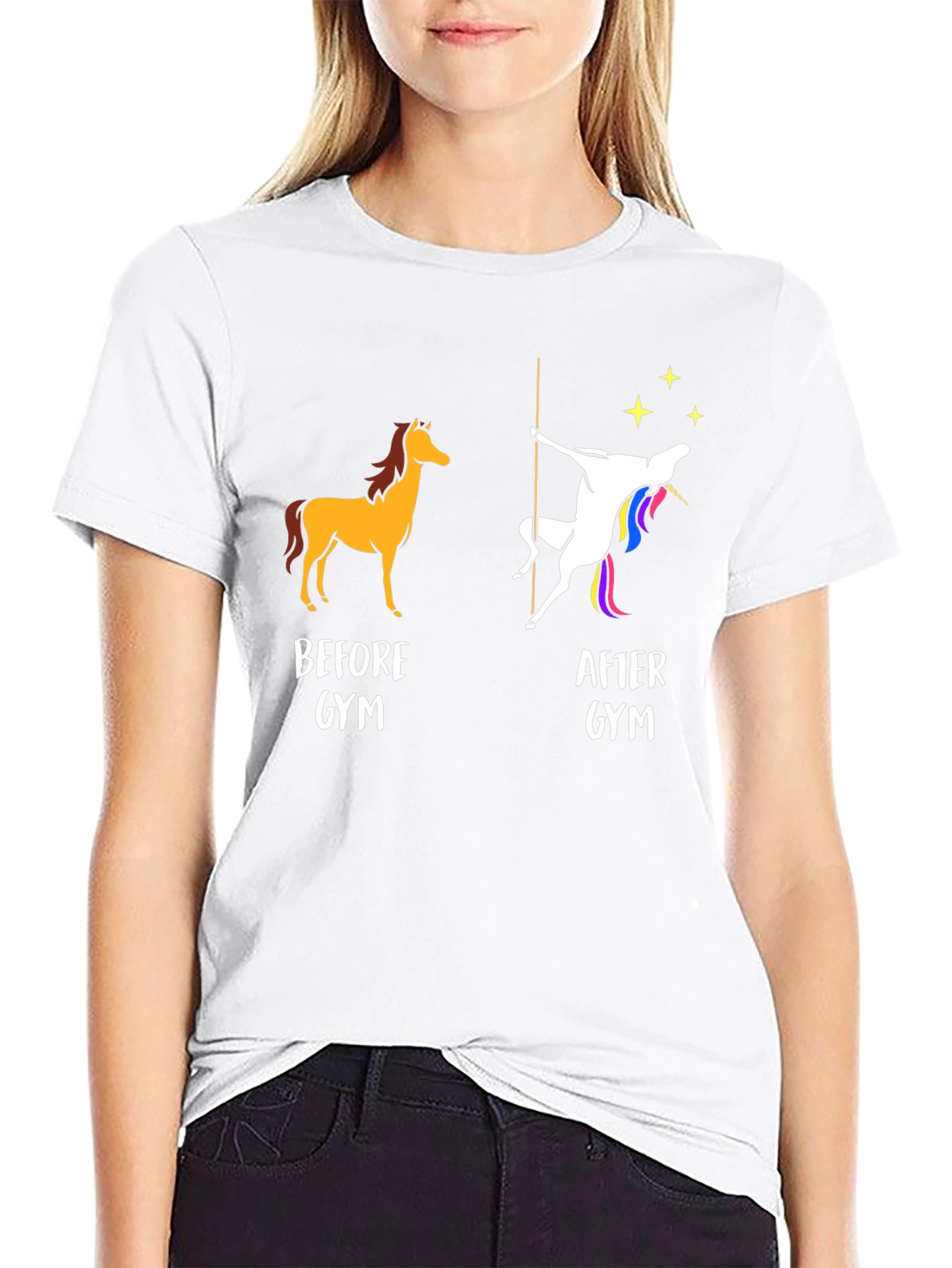 Before and After Gym T-Shirt