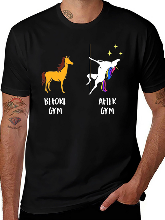 Before and After Gym T-Shirt