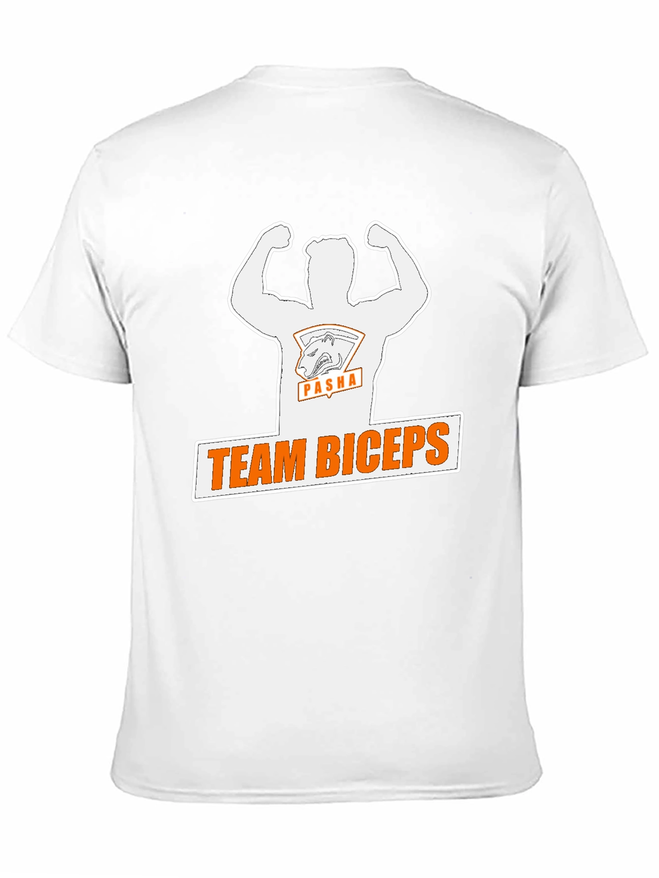 Team Biceps Graphic Tee - Bold Black T-Shirt