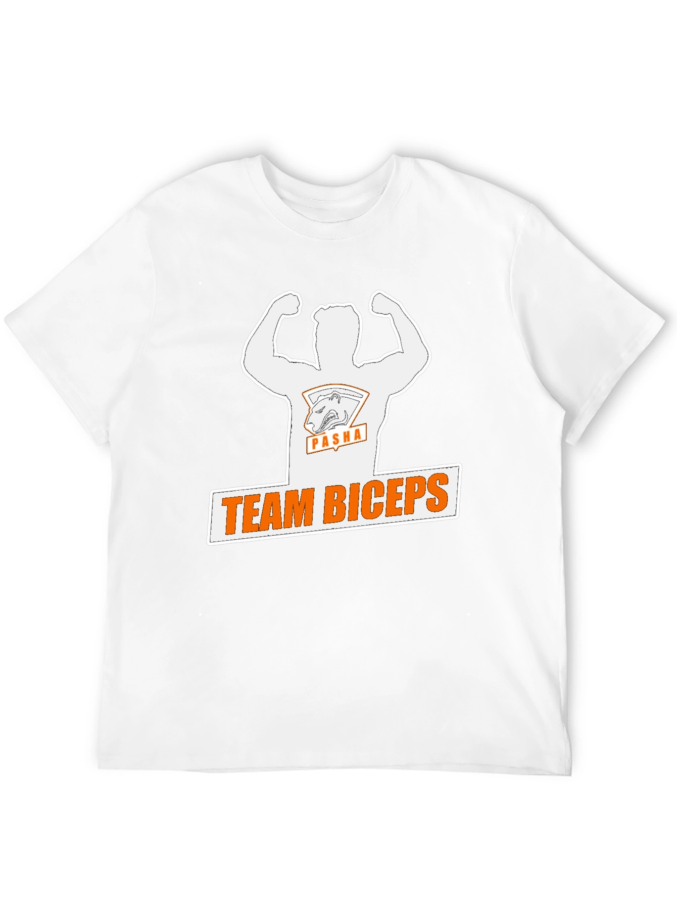Team Biceps Graphic Tee - Bold Black T-Shirt