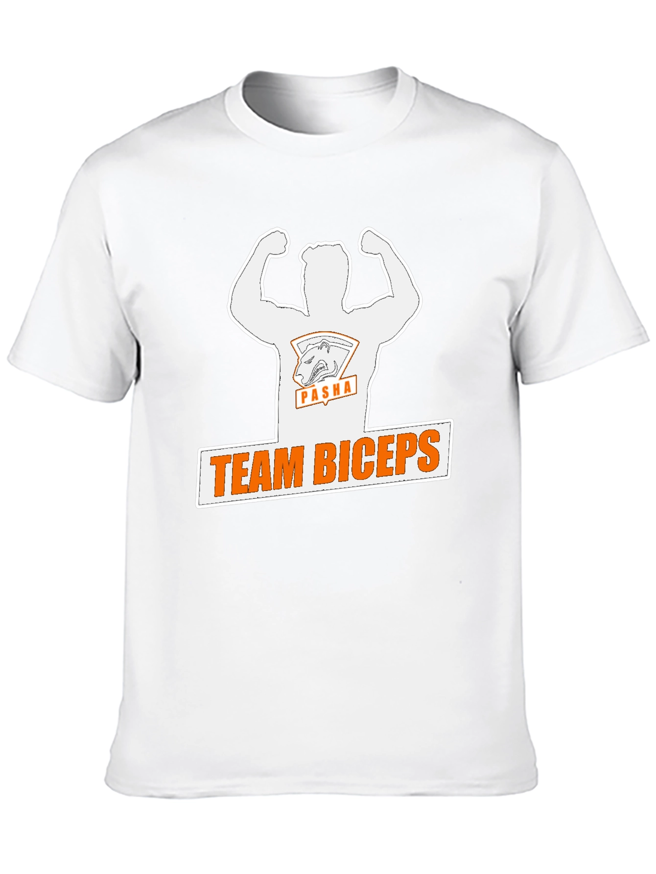 Team Biceps Graphic Tee - Bold Black T-Shirt