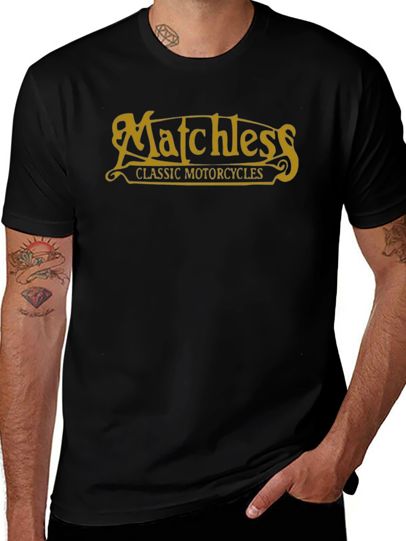 Matchless Classic Motorcycles Black T-Shirt