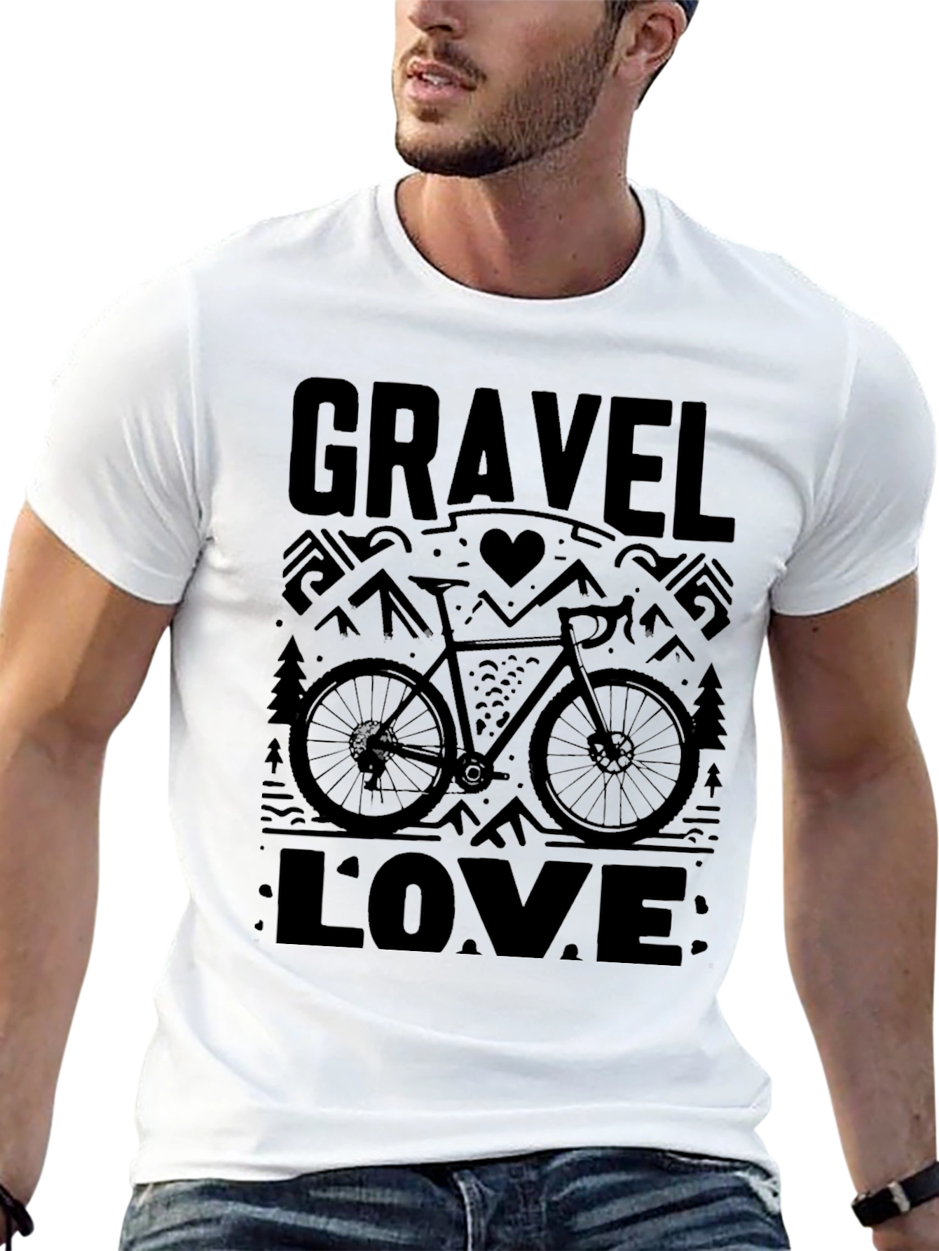 Gravel Love Graphic Tee - Cycling Shirt