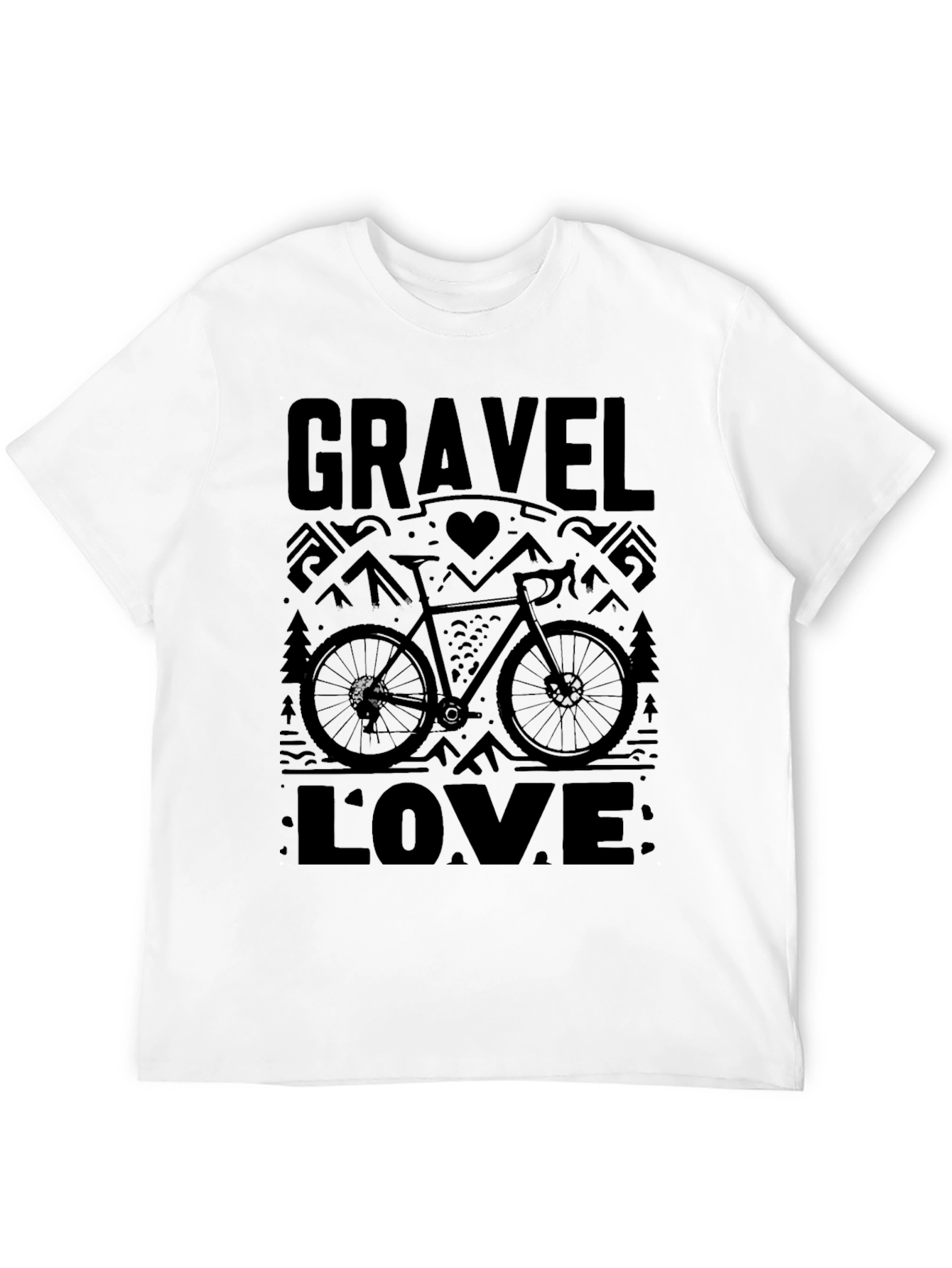 Gravel Love Graphic Tee - Cycling Shirt