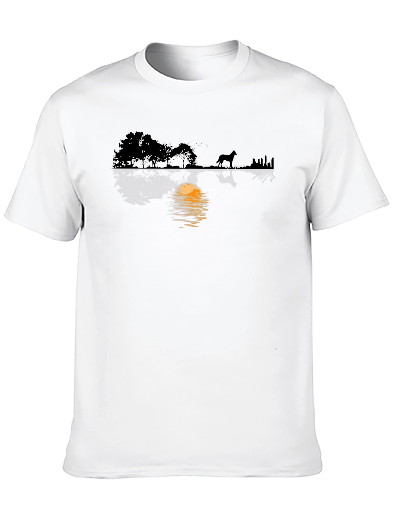 Nature Silhouette Graphic T-Shirt