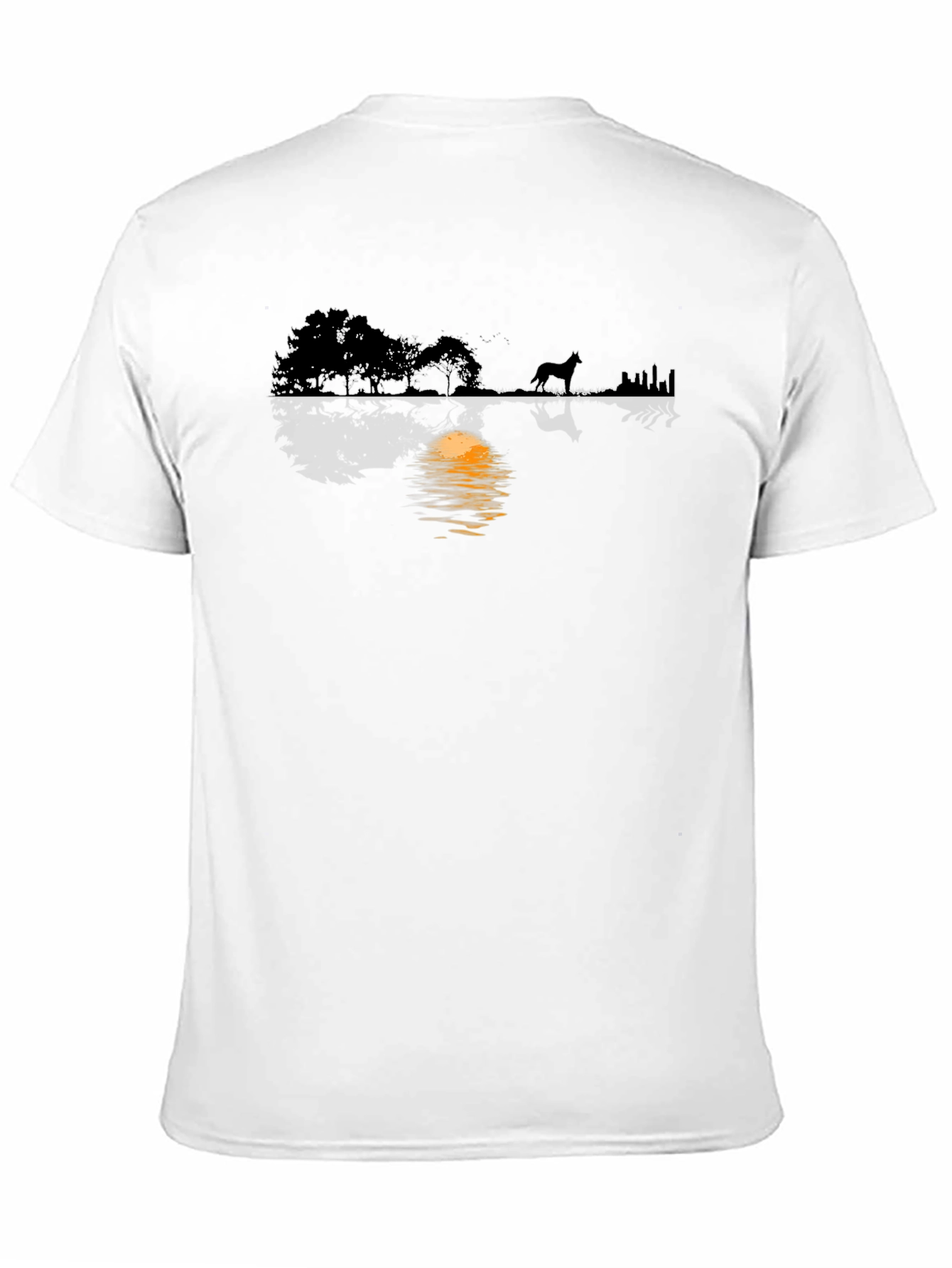 Nature Silhouette Graphic T-Shirt