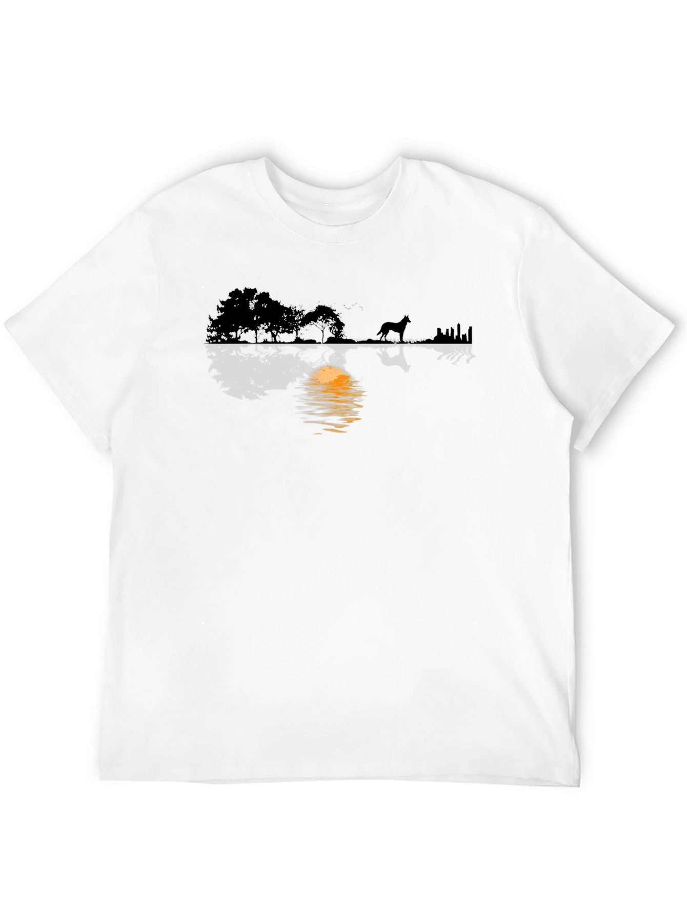 Nature Silhouette Graphic T-Shirt