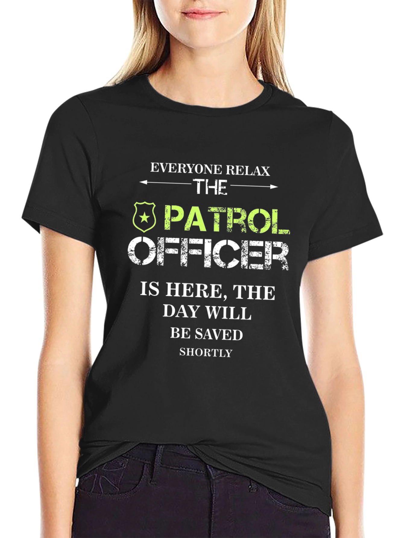 Patrol Officer Funny Graphic T-Shirt
