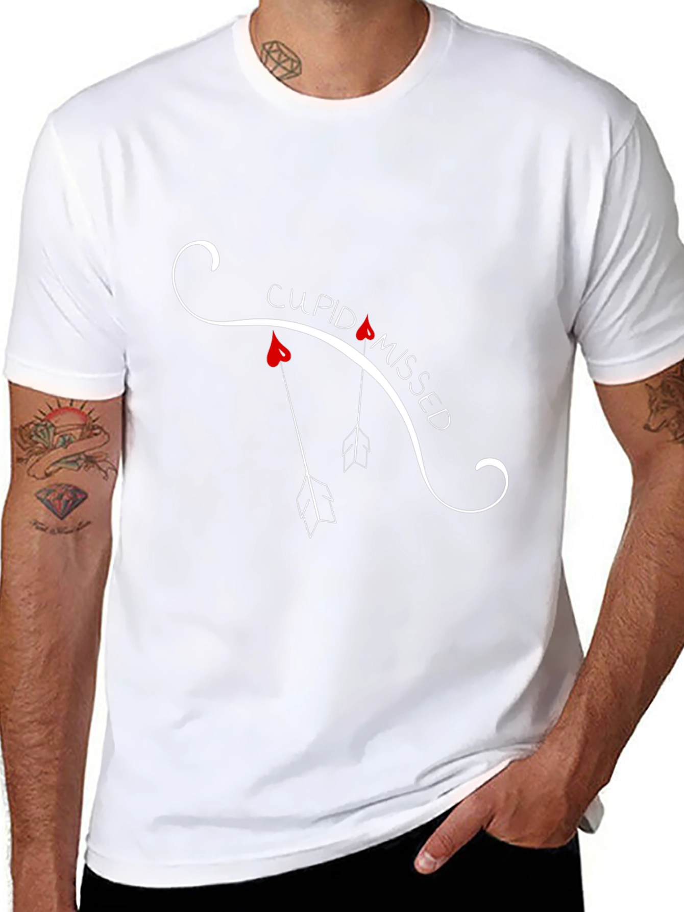 Cupid Missed Valentines T-Shirt