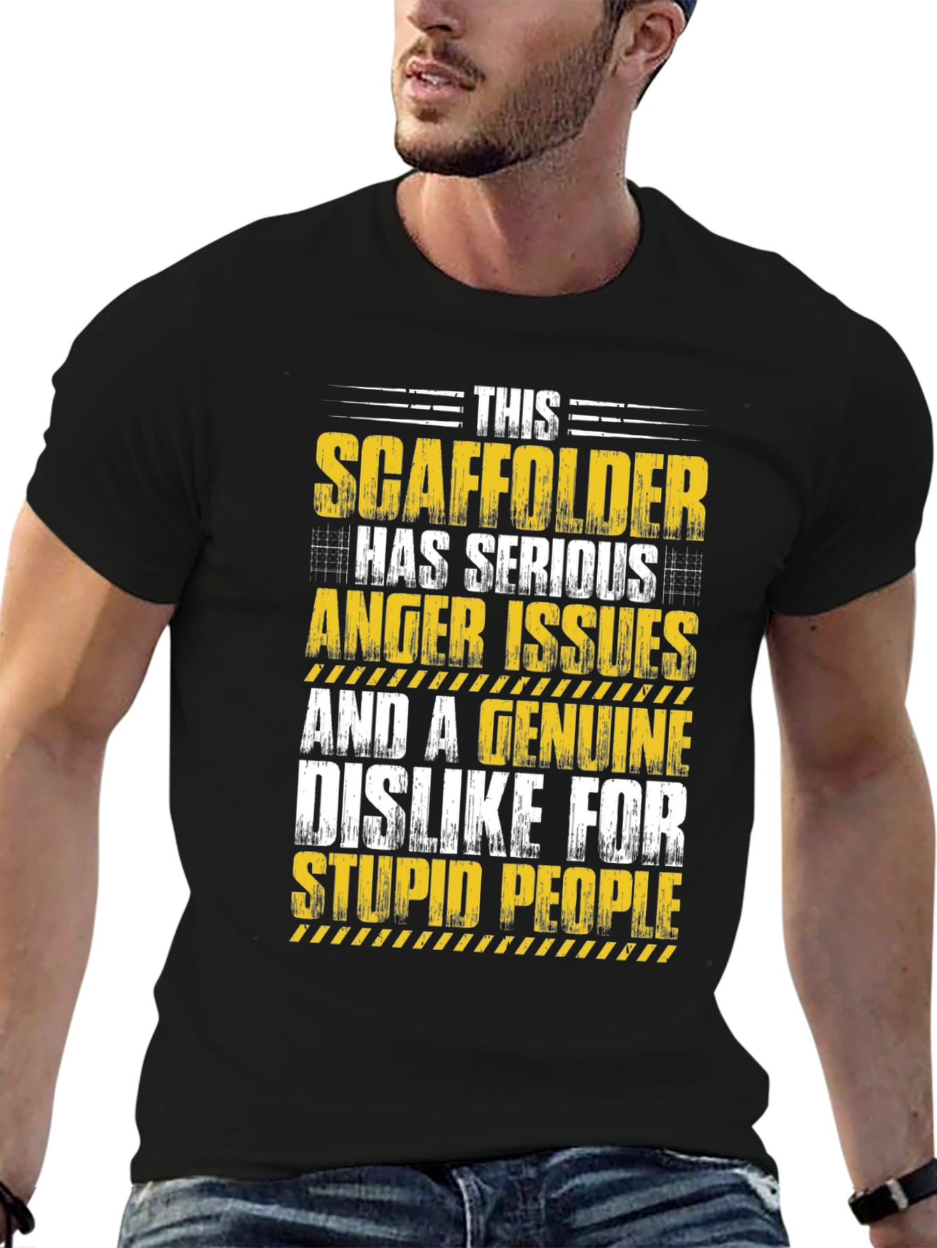 Scaffolder Anger Issues Graphic Tee