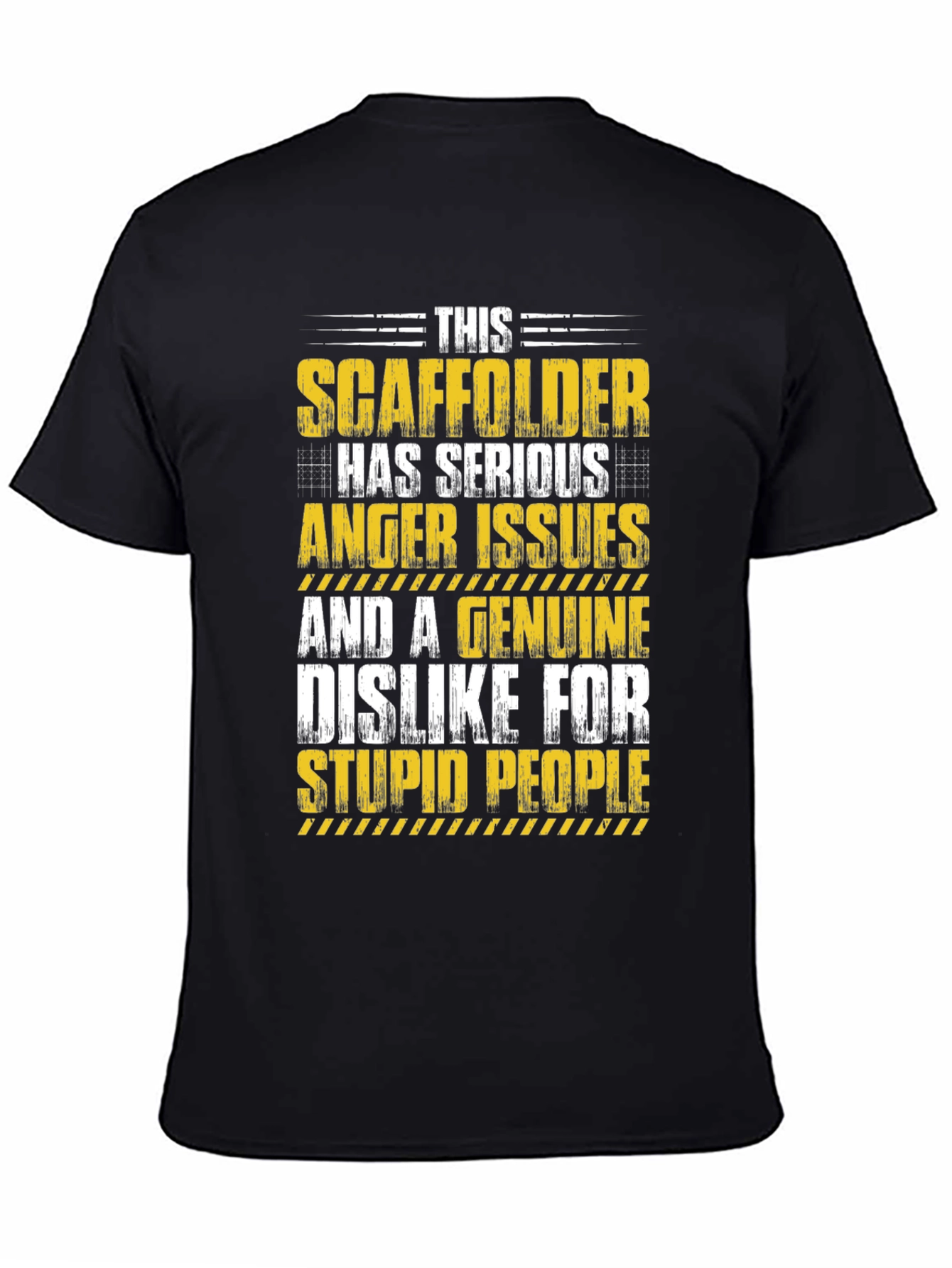 Scaffolder Anger Issues Graphic Tee