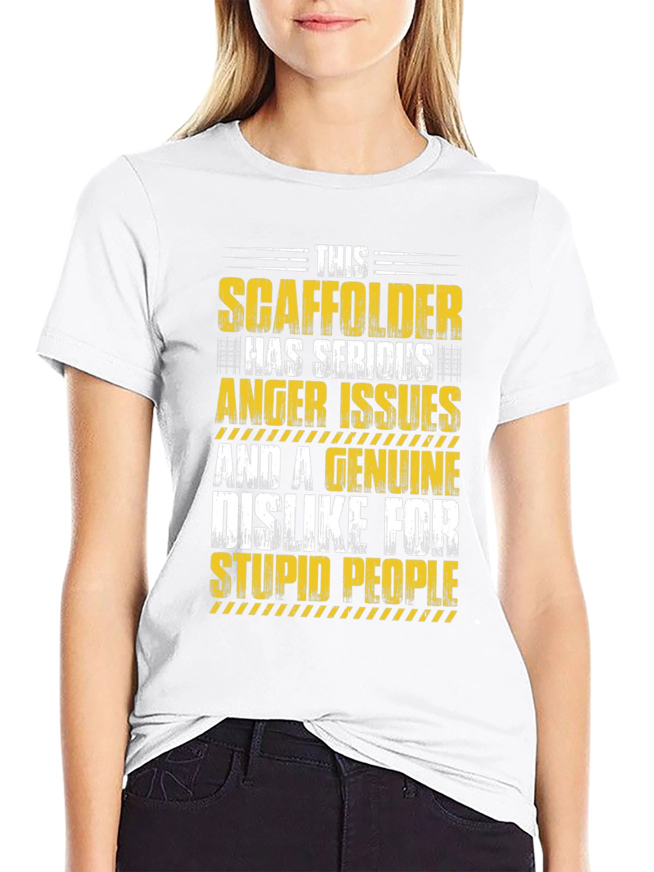 Scaffolder Anger Issues Graphic Tee