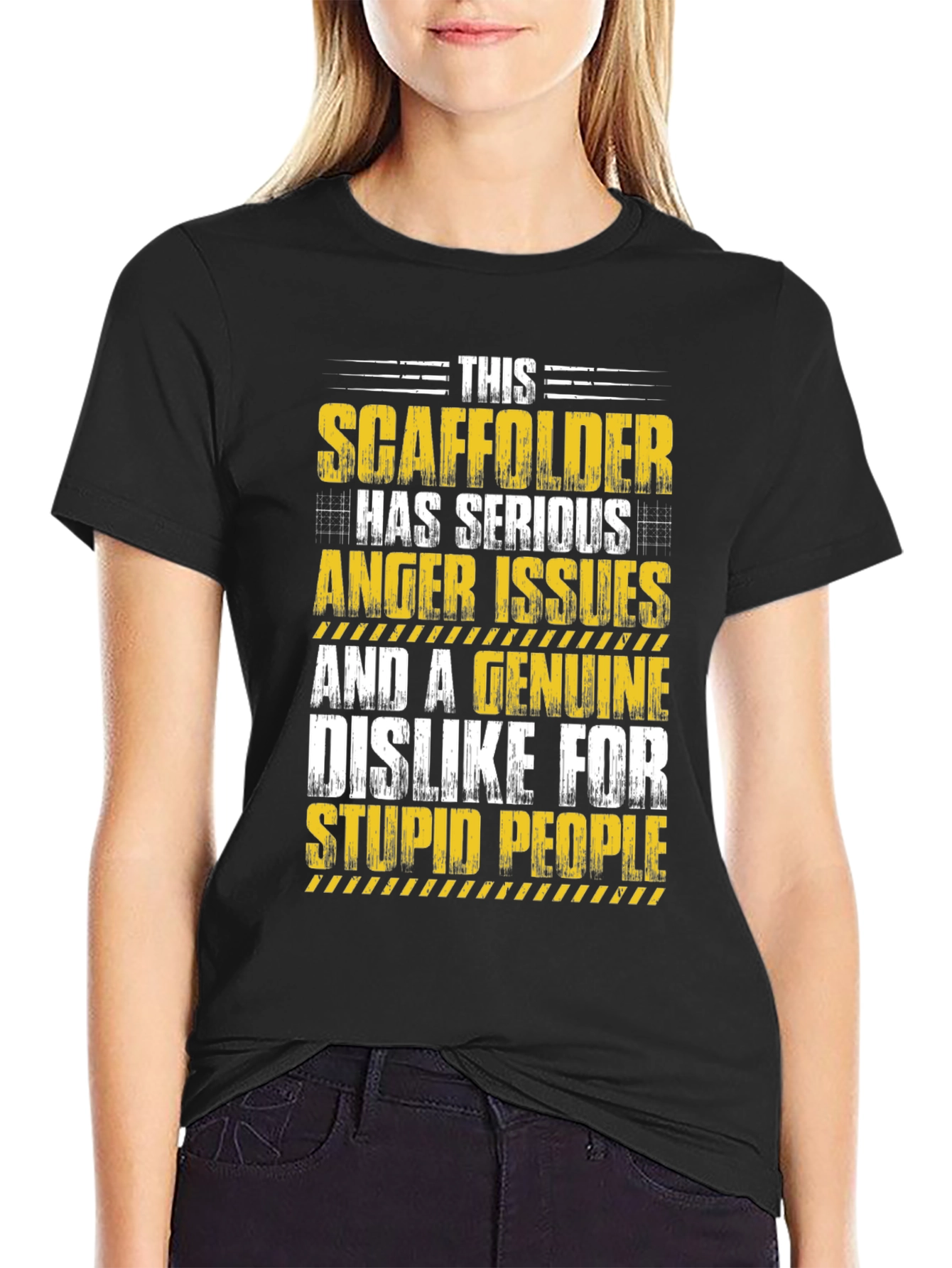Scaffolder Anger Issues Graphic Tee