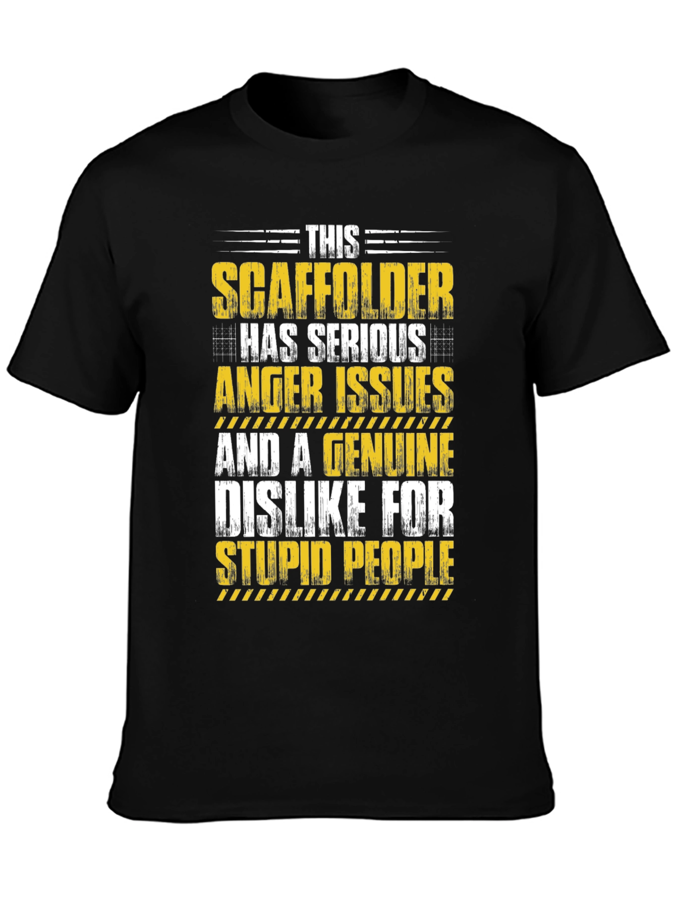 Scaffolder Anger Issues Graphic Tee