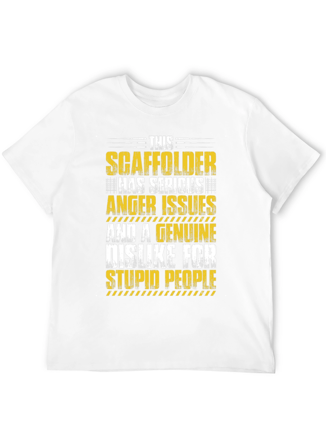 Scaffolder Anger Issues Graphic Tee