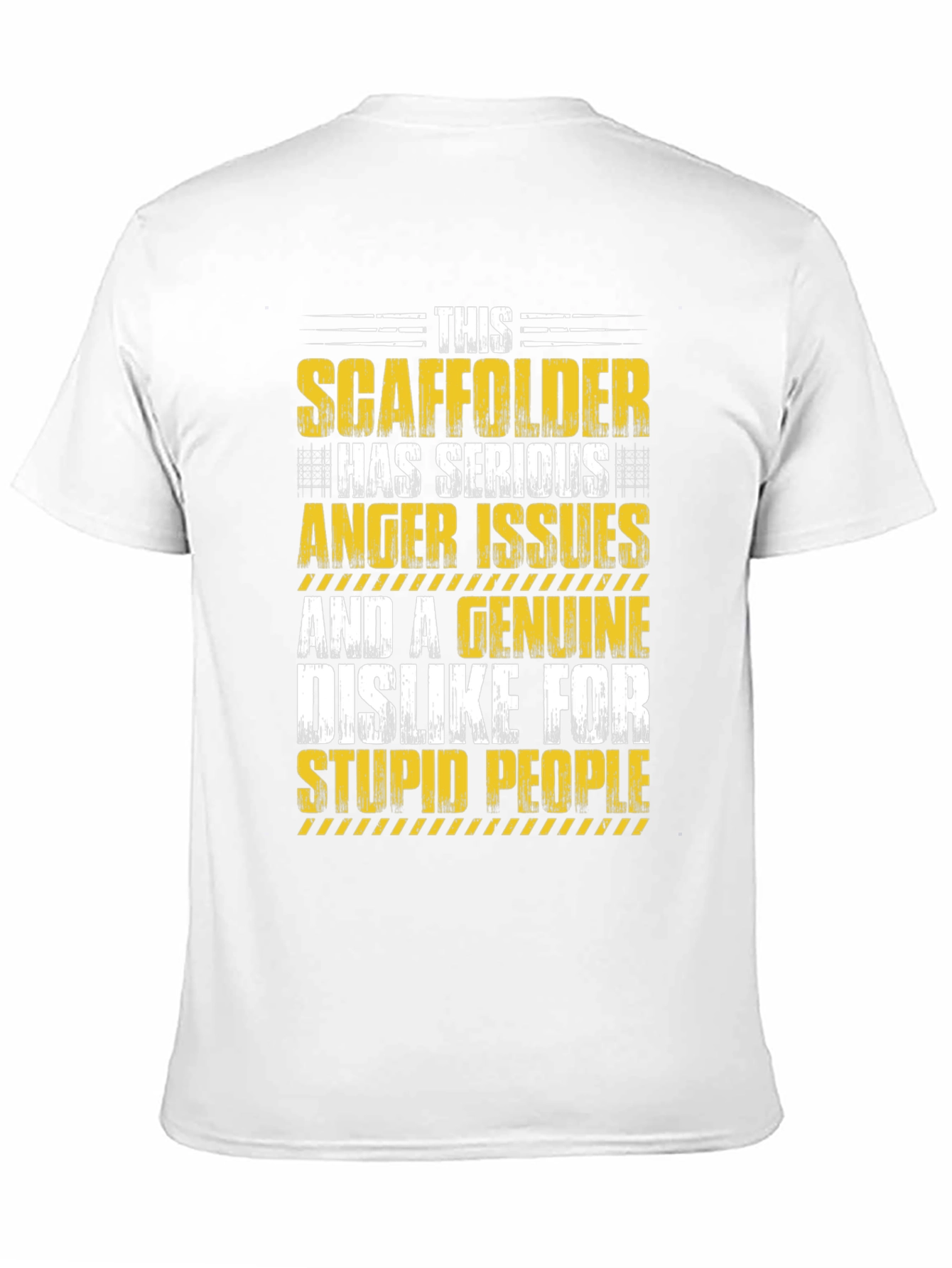 Scaffolder Anger Issues Graphic Tee