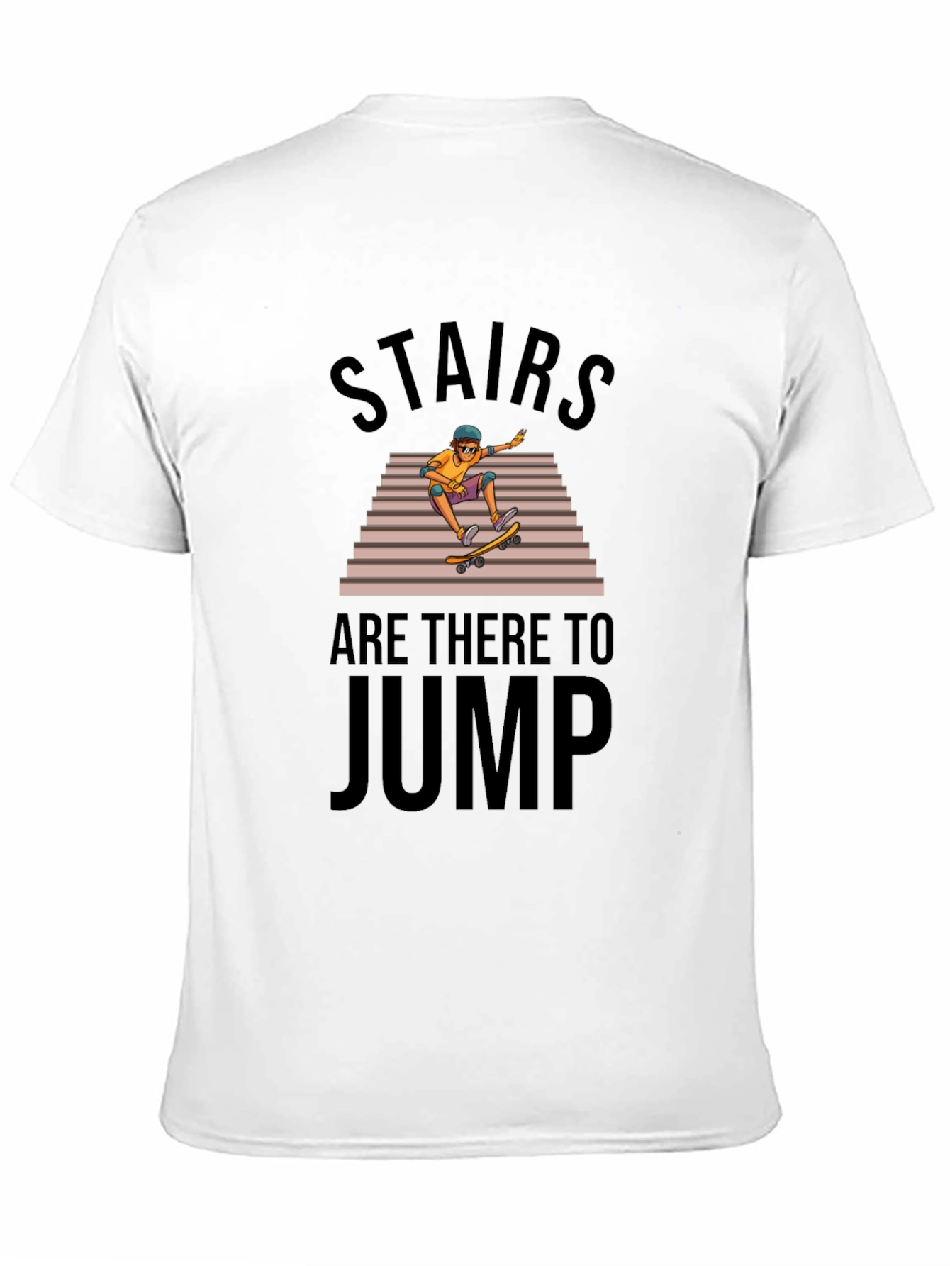 Skater Stairs T-Shirt - Jump!
