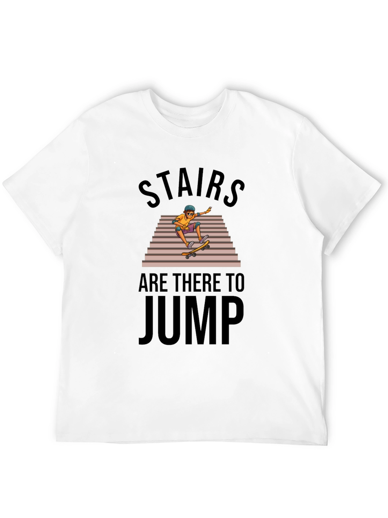 Skater Stairs T-Shirt - Jump!