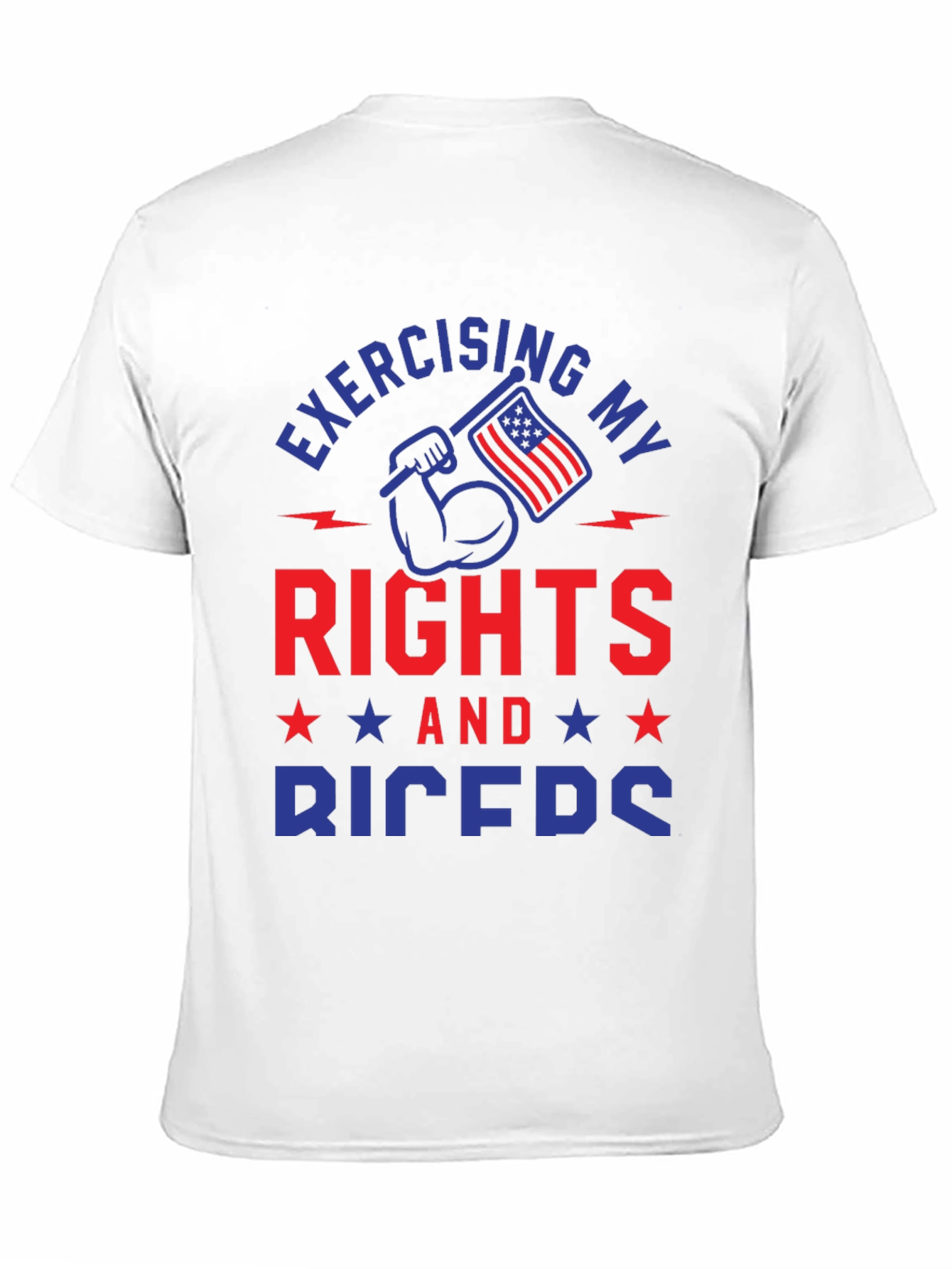 Exercising Rights and Biceps Graphic T-Shirt