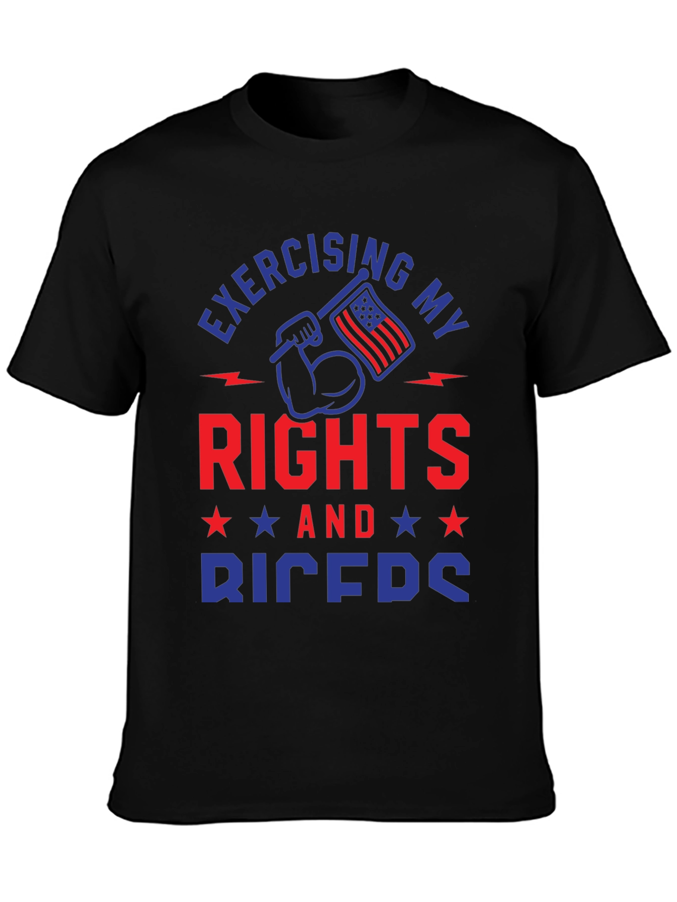 Exercising Rights and Biceps Graphic T-Shirt
