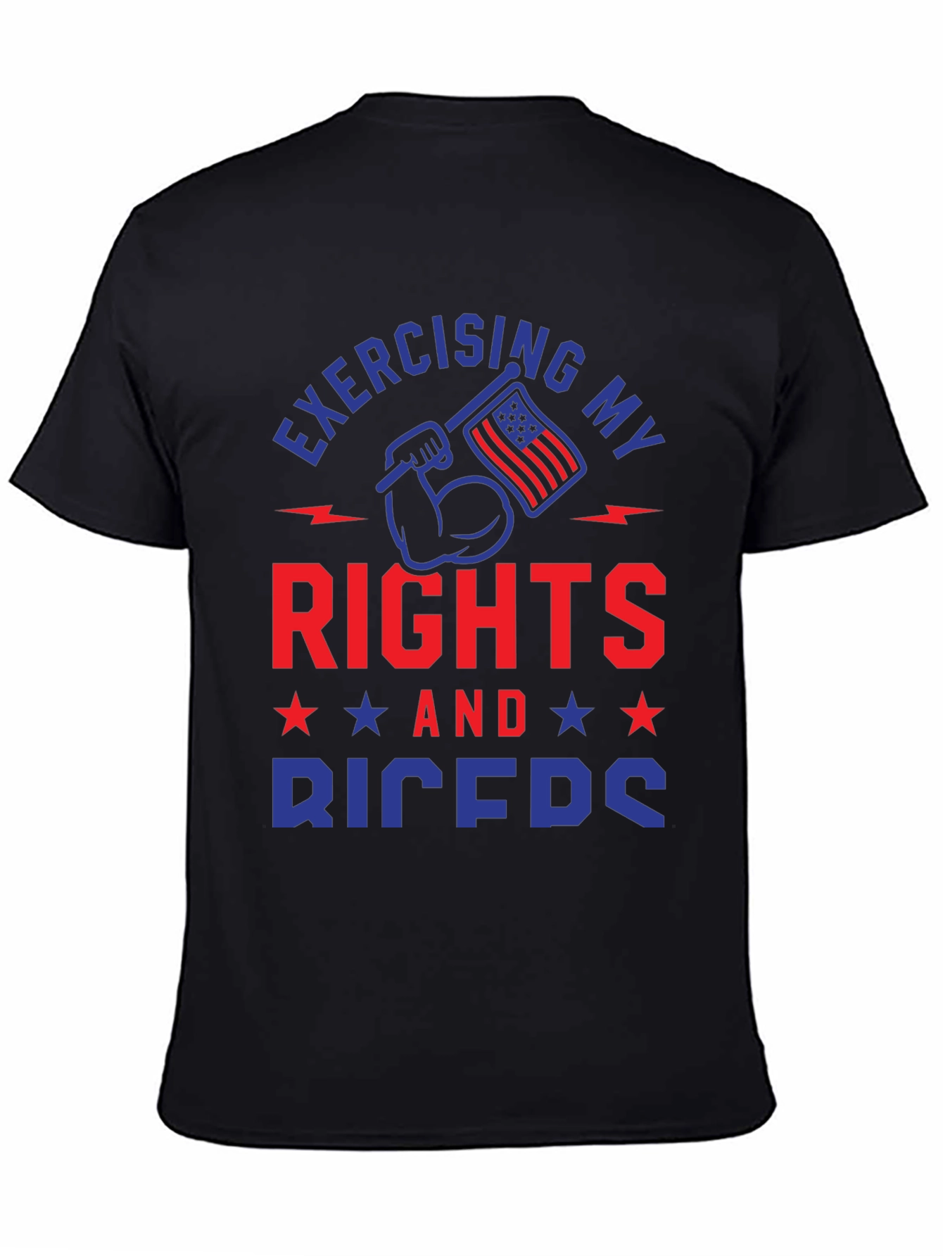 Exercising Rights and Biceps Graphic T-Shirt